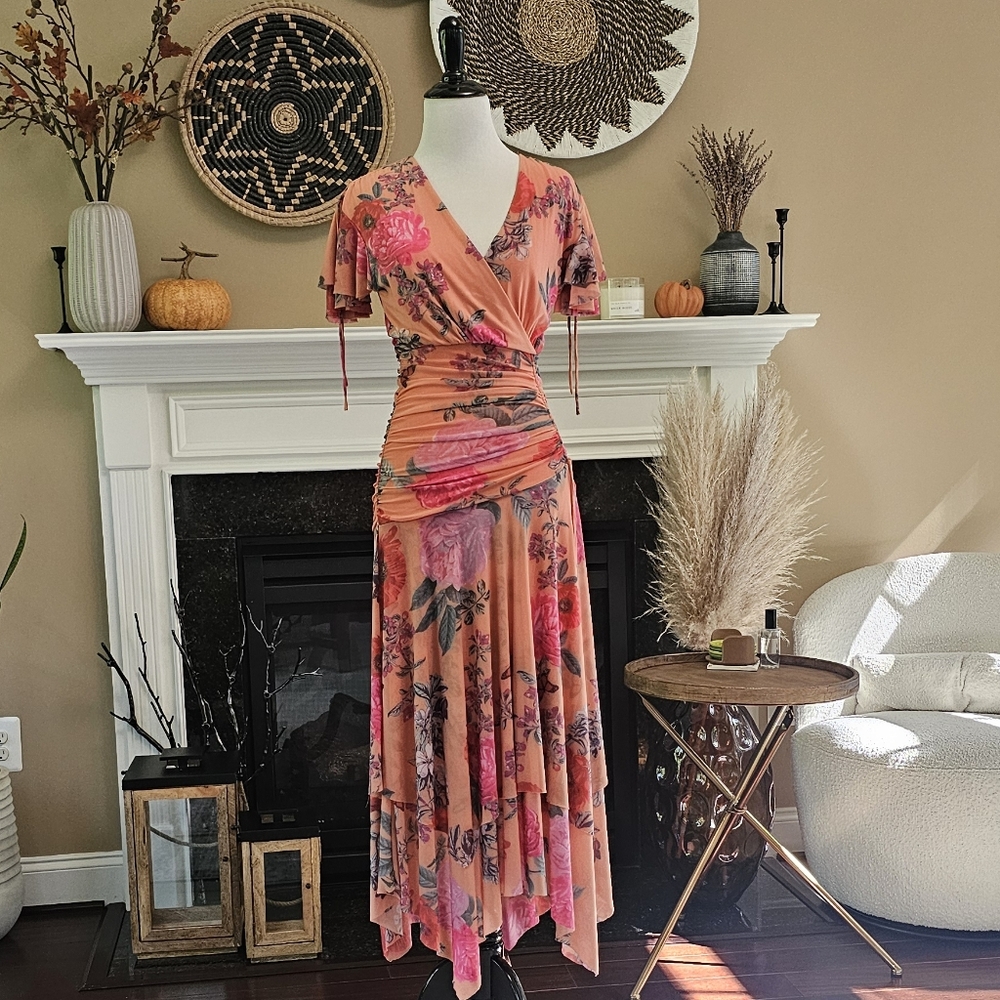Floral dress by Maeve Anthropologie